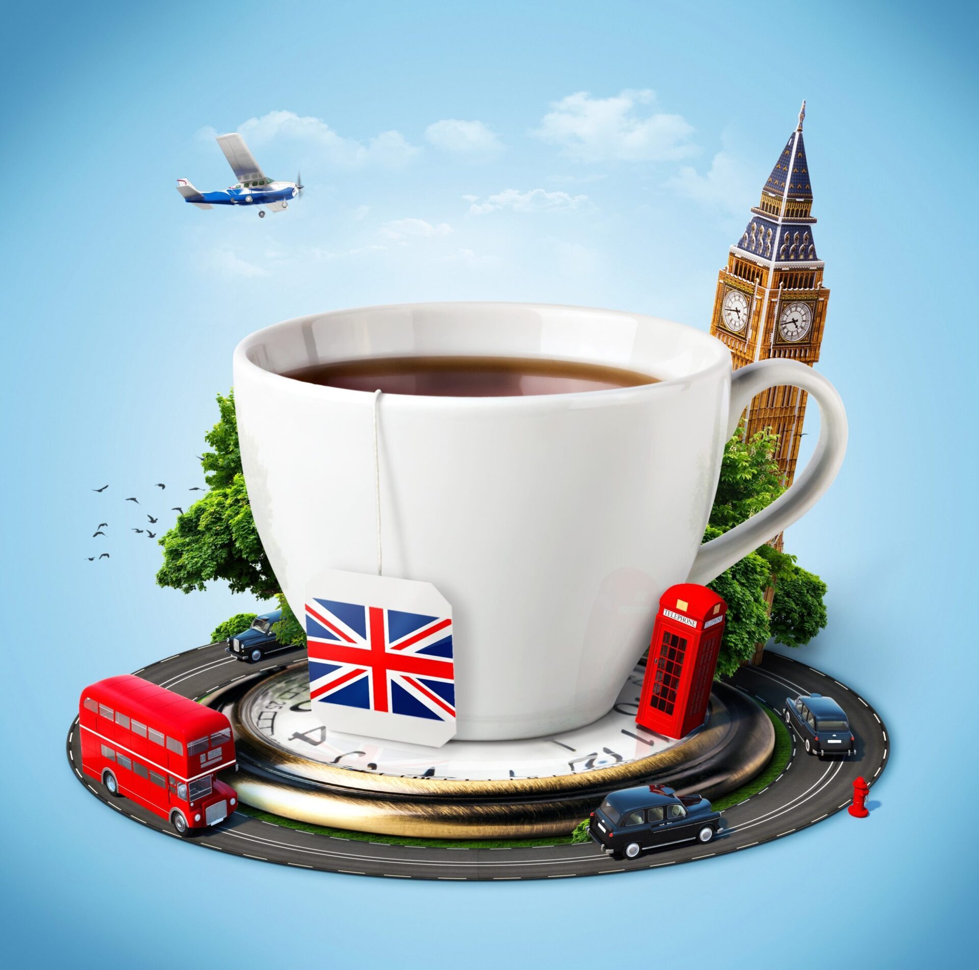 London Tea Cup