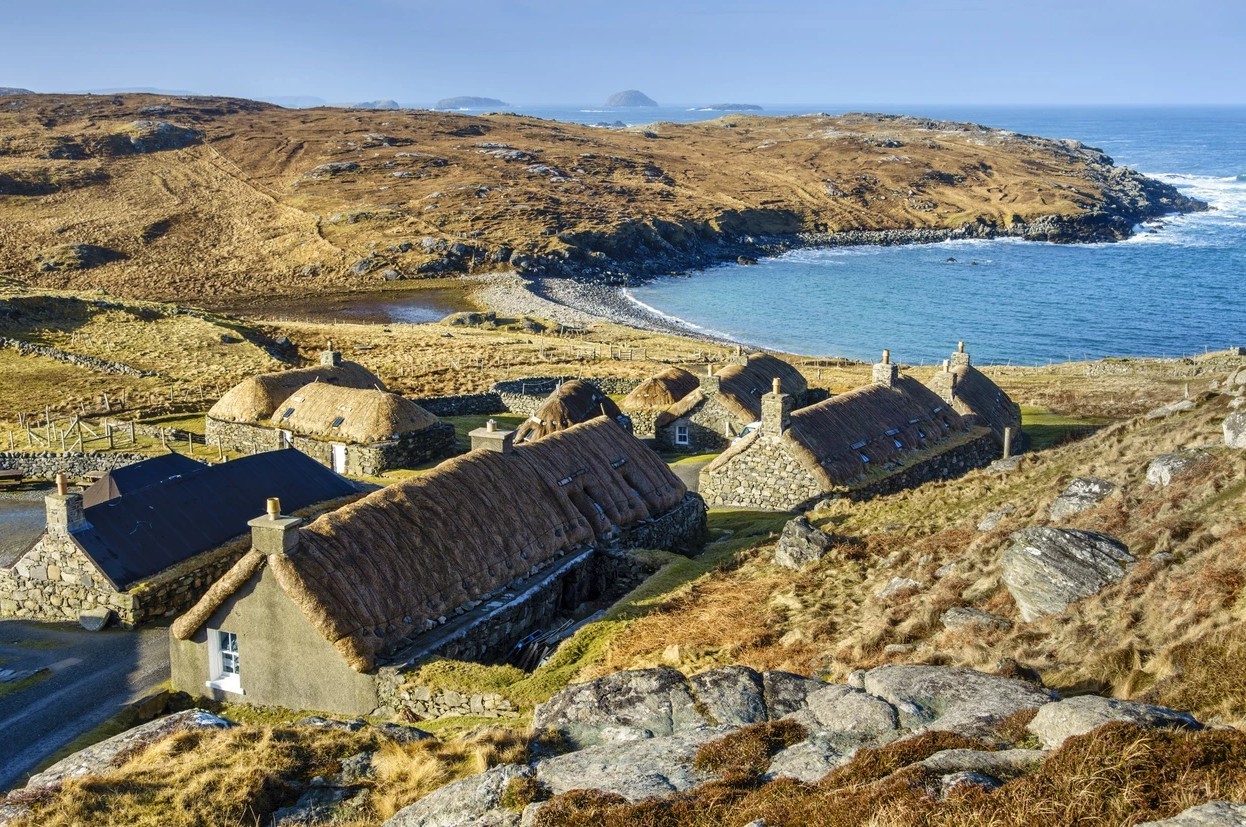 Orkney & the Outer Hebrides Arnol Blackhouse – Rabbies